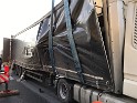 LKW Ladung verschoben A 3 Rich Oberhausen Hoehe AS Koeln Dellbrueck SP P18